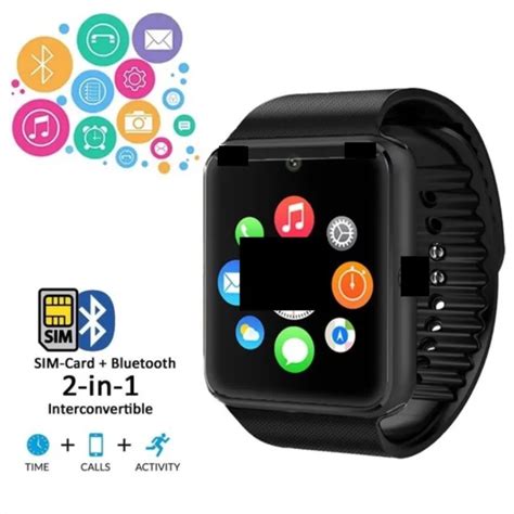 gt08 bluetooth smart watch phone with sim card|sim card gt08 manual.